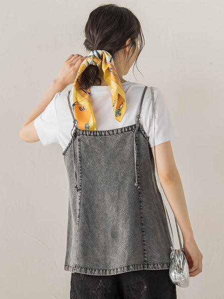 Air DENIM キャミビスチェ