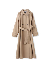 【ラク軽トレンチ】ラグランスリーブスプリングコート≪撥水/手洗い≫