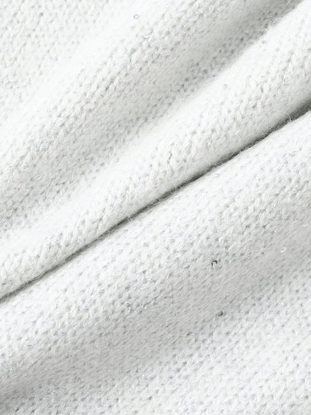 スパンコールVネックニット≪手洗い可能≫