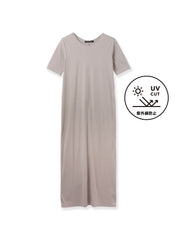 《予約》【着るUVケア】フライスワンピース