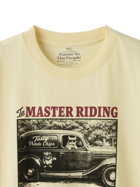 【Power To People】 MASTER RIDINGフォトTシャツ