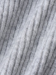 ラメリブボトルネックニット≪手洗い可能≫