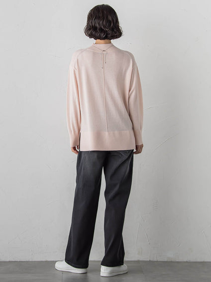 【大きいサイズ】”暖かさも洒落感も”裏起毛デニム