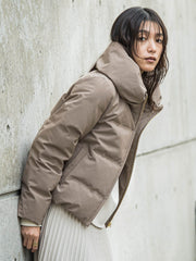 コンパクトシームレスダウンジャケット