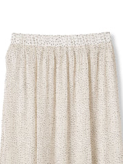 ランダムドットマジョリカプリーツスカート