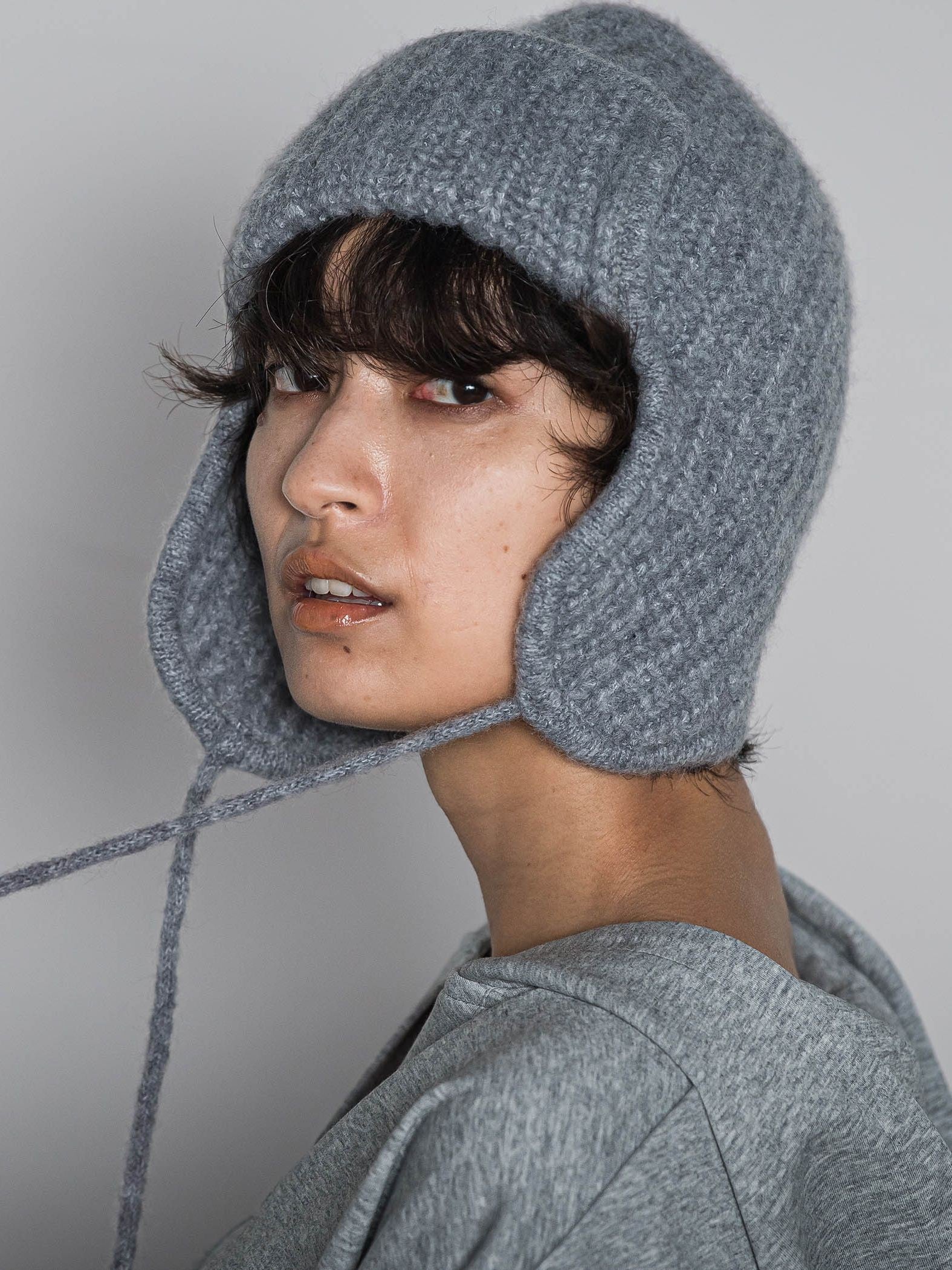 ニットフライト帽