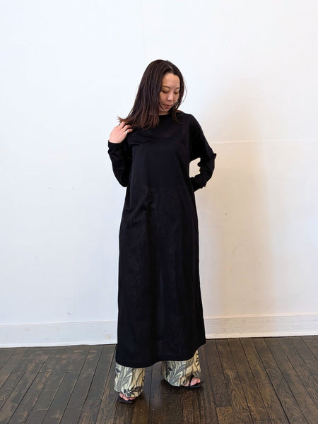 《予約販売》sheer long dress 　【日本製】