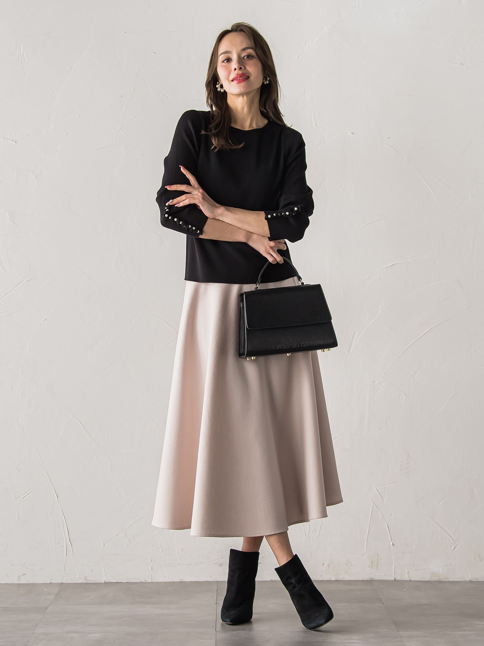 【新色追加】メルトンサーキュラースカート