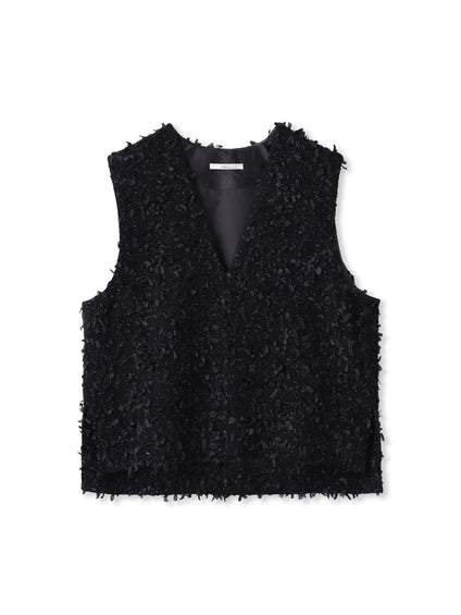 モナコツィードブラウス≪手洗い可能≫