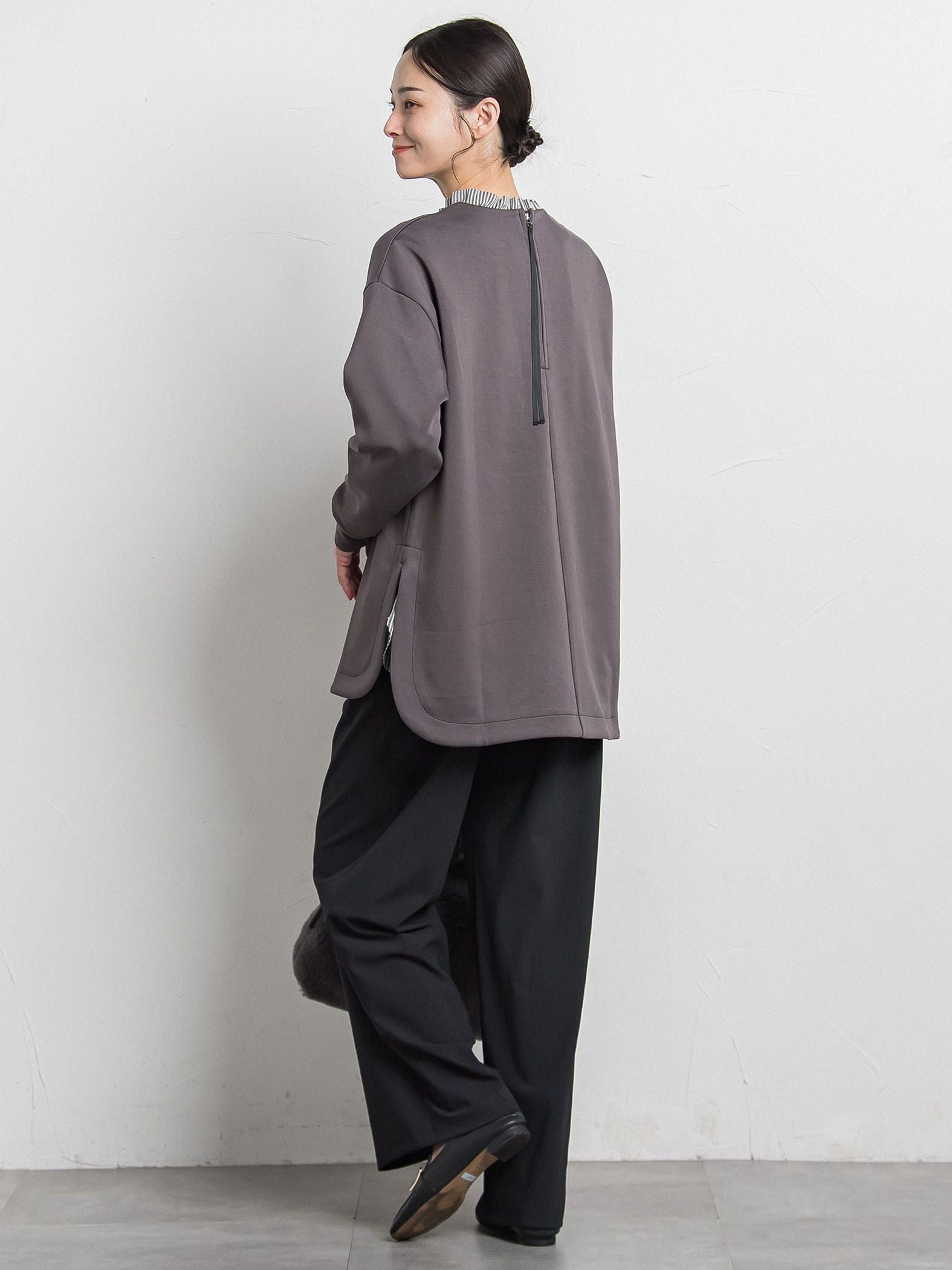 【WEB限定】ふんわリッチプルオーバー≪手洗い可能≫