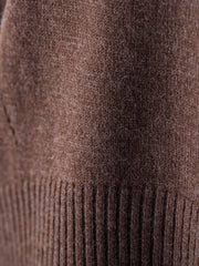 ハイネックシンプルニット≪手洗い可能≫