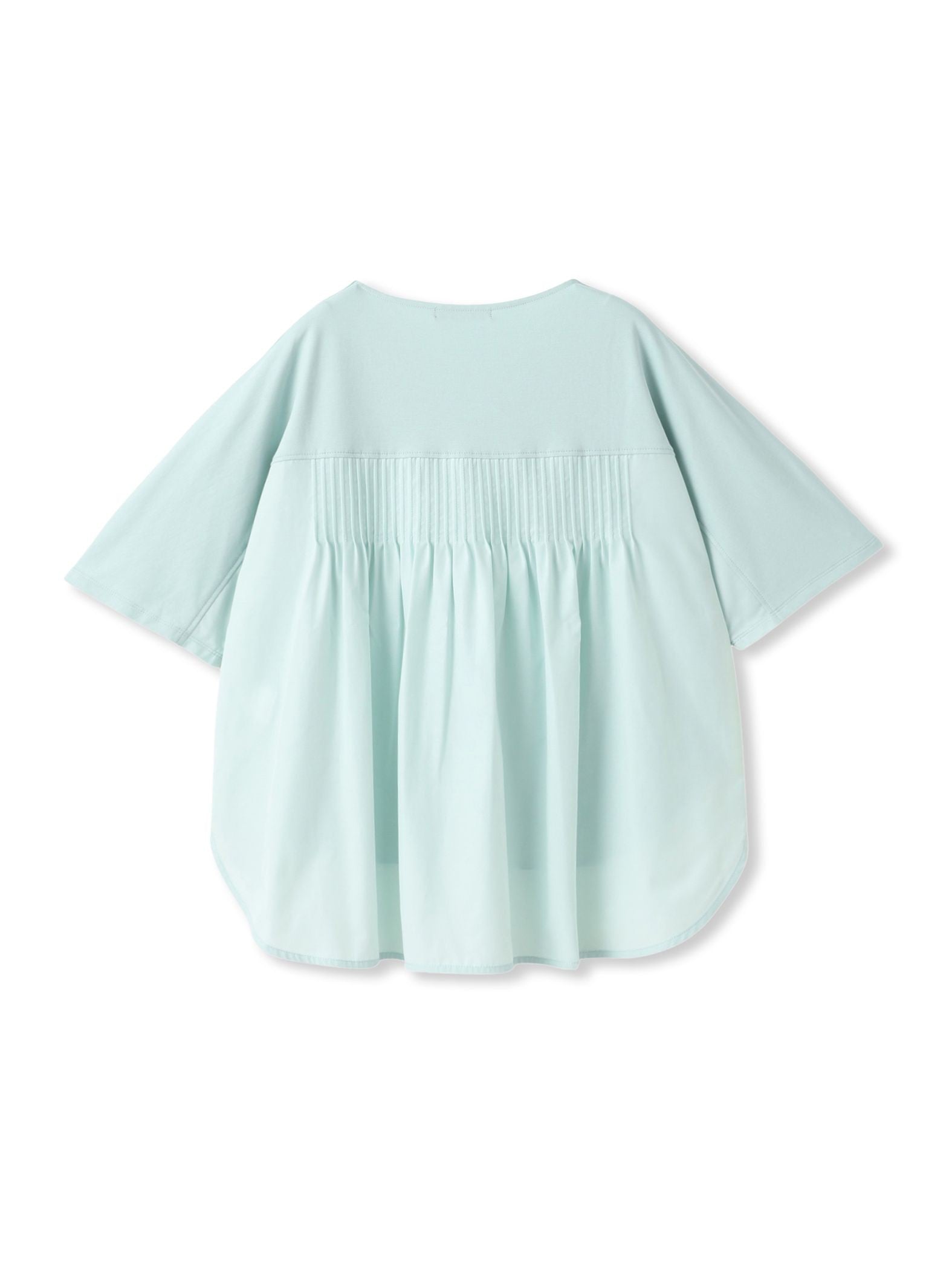 【WEB限定】≪夏の体型カバーに≫タックフレアカットソー