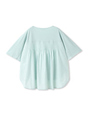 【WEB限定】≪動画あり≫≪夏の体型カバーに≫タックフレアカットソー