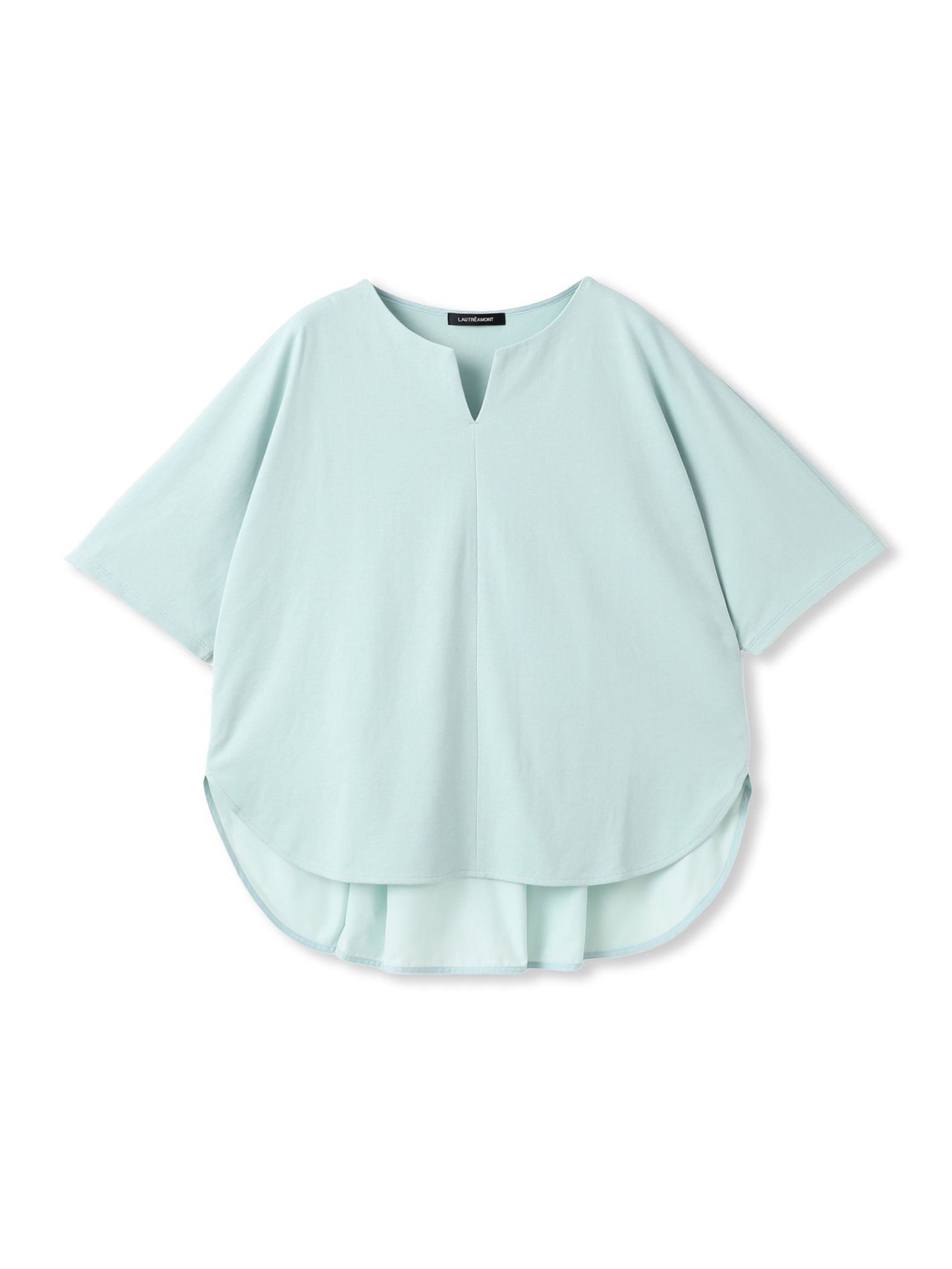 【WEB限定】≪夏の体型カバーに≫タックフレアカットソー