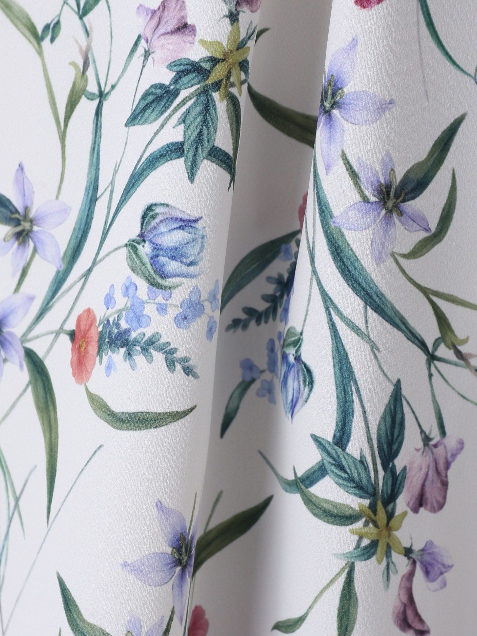 ウィンターフラワープリントブラウス