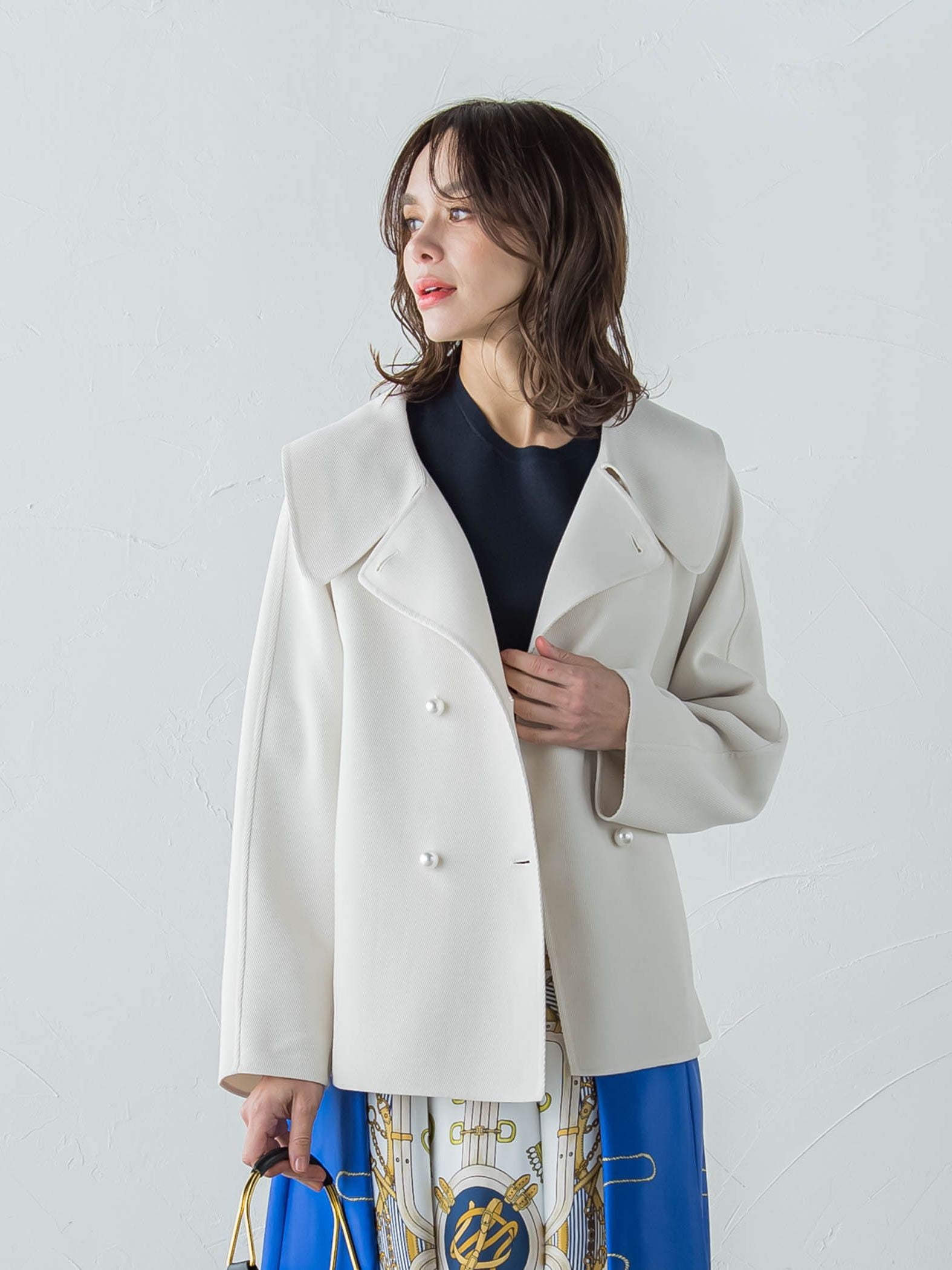 リバーダブルジャケット≪手洗い可能≫ | Viaggio Blu（ビアッジョ  