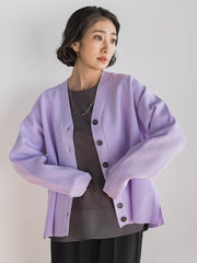 【WEB限定カラーあり】スポンディッシュニットカーディガン