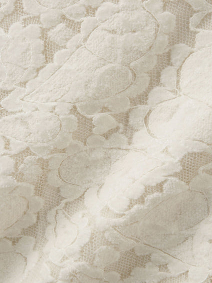 ブラッシュレースイージーワイドパンツ≪手洗い可能≫