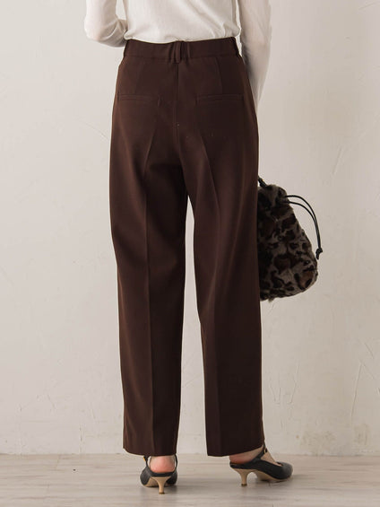 【新色追加】両面起毛ストレッチパンツ≪洗濯機で洗える≫