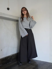 One Tuck Wide Pants≪手洗い可能≫