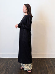 《予約販売》sheer long dress 　【日本製】