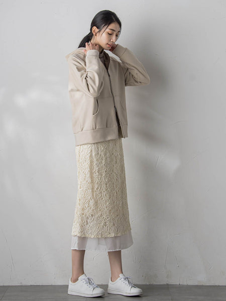【WEB限定&一部店舗】コードレースナロースカート