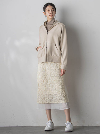 【WEB限定&一部店舗】コードレースナロースカート