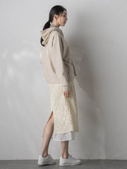 【WEB限定&一部店舗】コードレースナロースカート