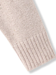 スパンコールVネックニット≪手洗い可能≫