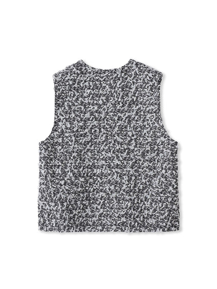 モナコツィードブラウス≪手洗い可能≫