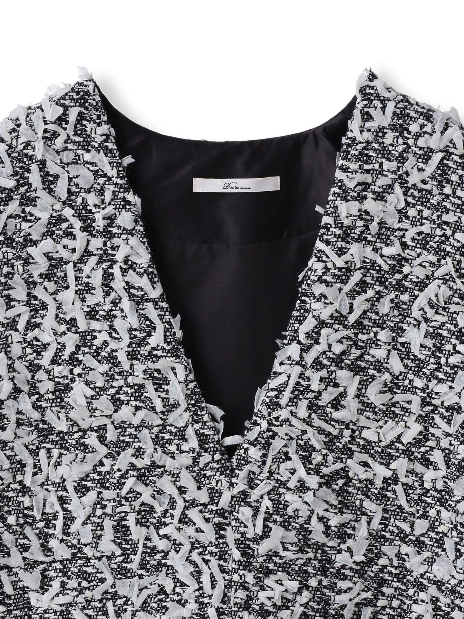 モナコツィードブラウス≪手洗い可能≫