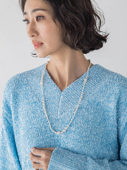 ランダムタンスイパールネックレス