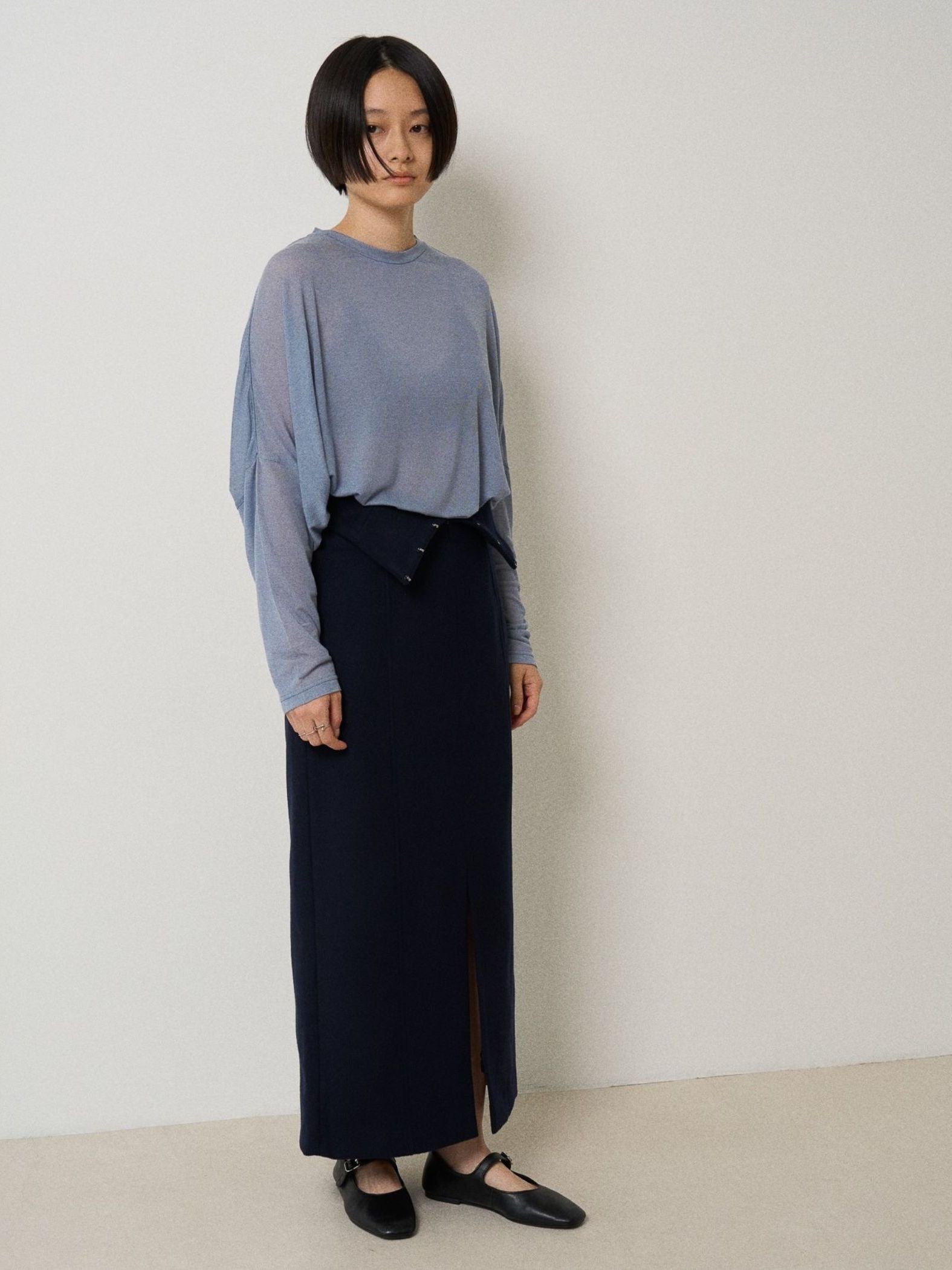 airy cashmere tops【日本製】≪手洗い可能≫