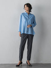 【大きいサイズ/受注会限定】シアーボイルシャツ