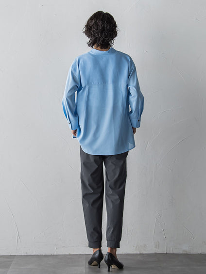 【大きいサイズ/受注会限定】シアーボイルシャツ