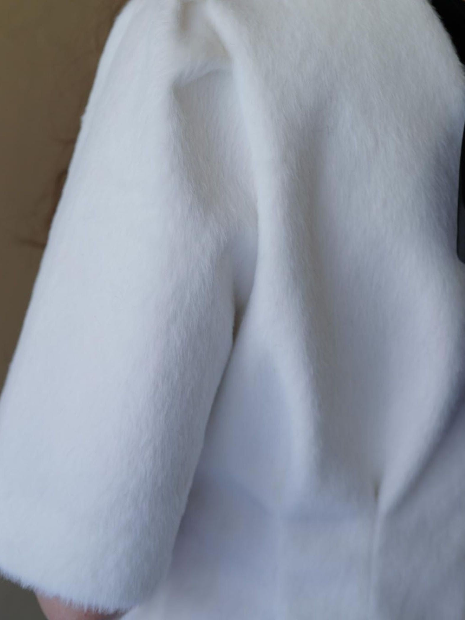 Back Ribbon shaggy One-Piece≪手洗い可能≫