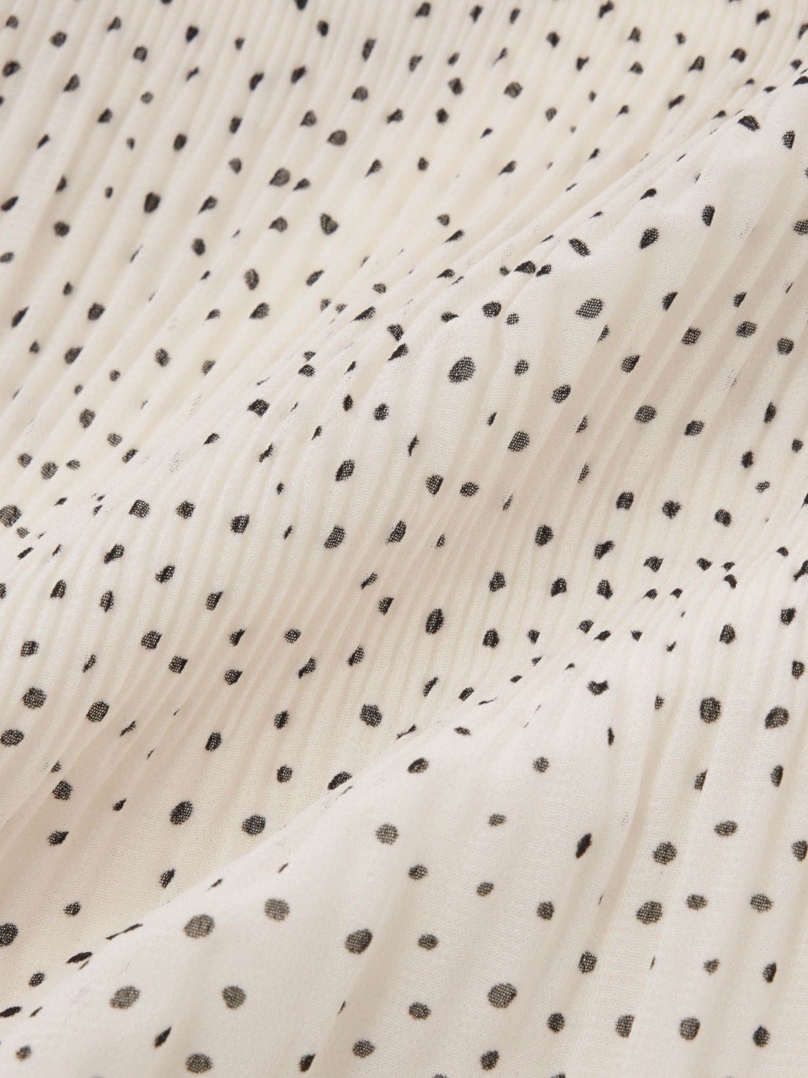 ランダムドットマジョリカプリーツスカート