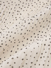 ランダムドットマジョリカプリーツスカート