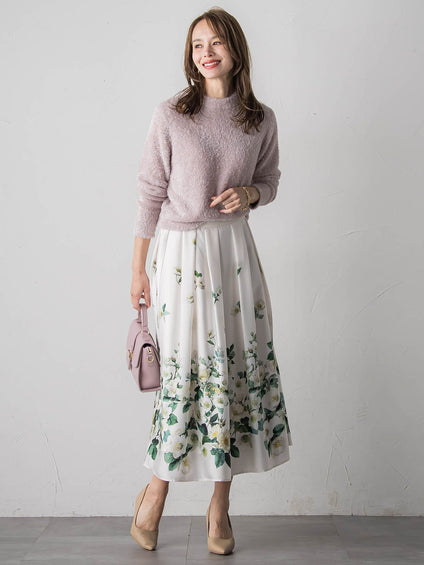 クリスマスローズスカート