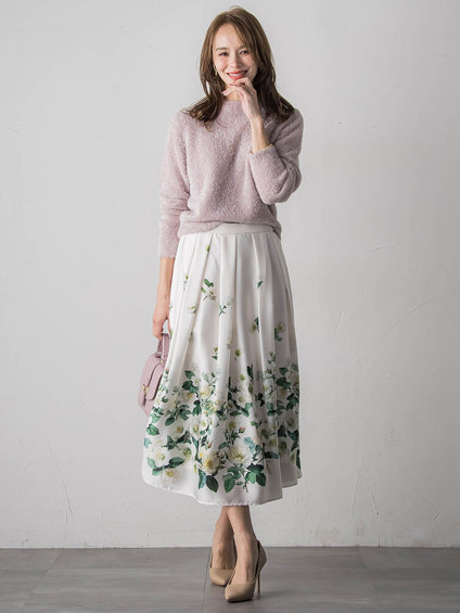 クリスマスローズスカート