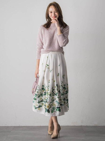 クリスマスローズスカート