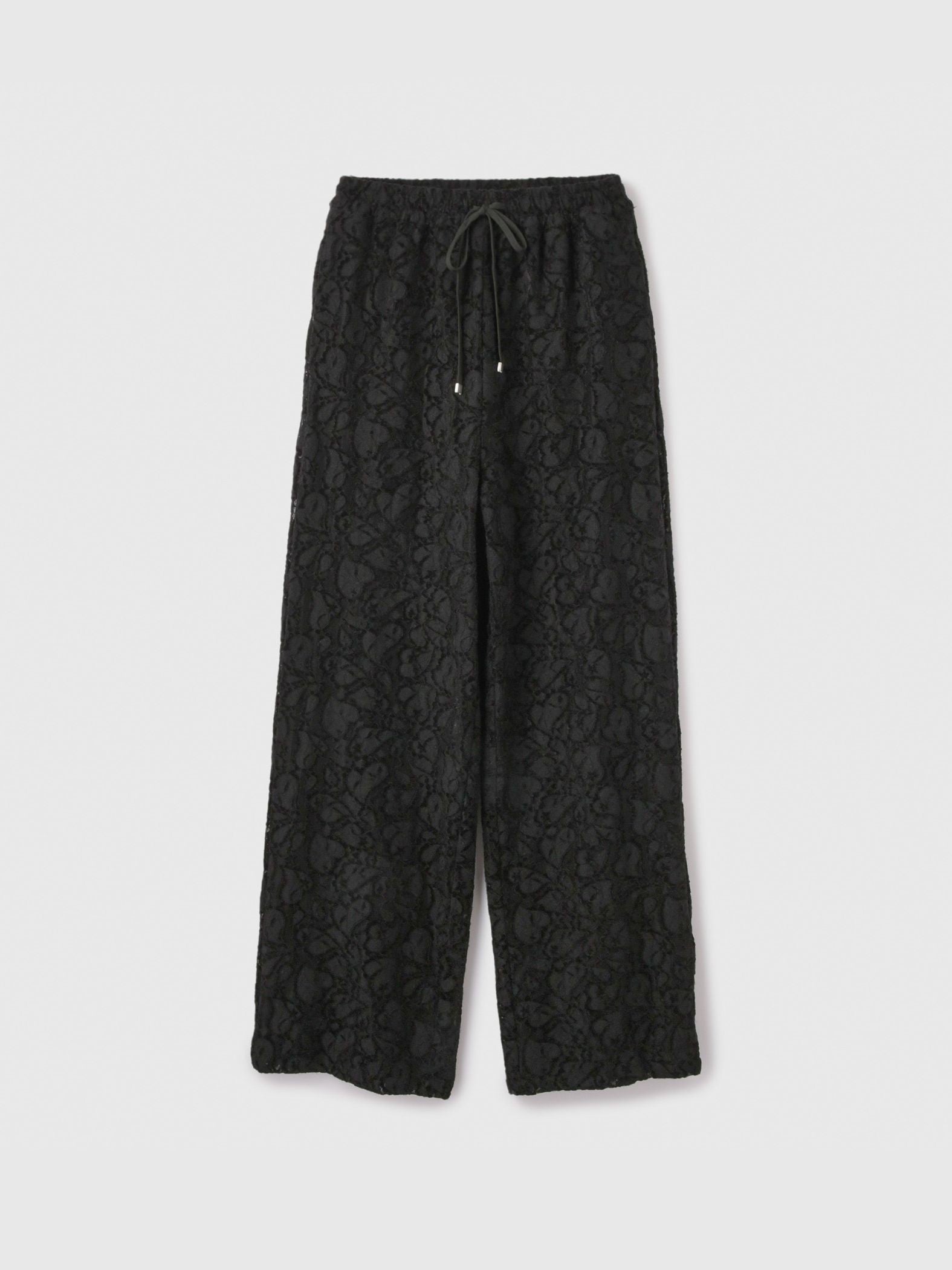ブラッシュレースイージーワイドパンツ≪手洗い可能≫