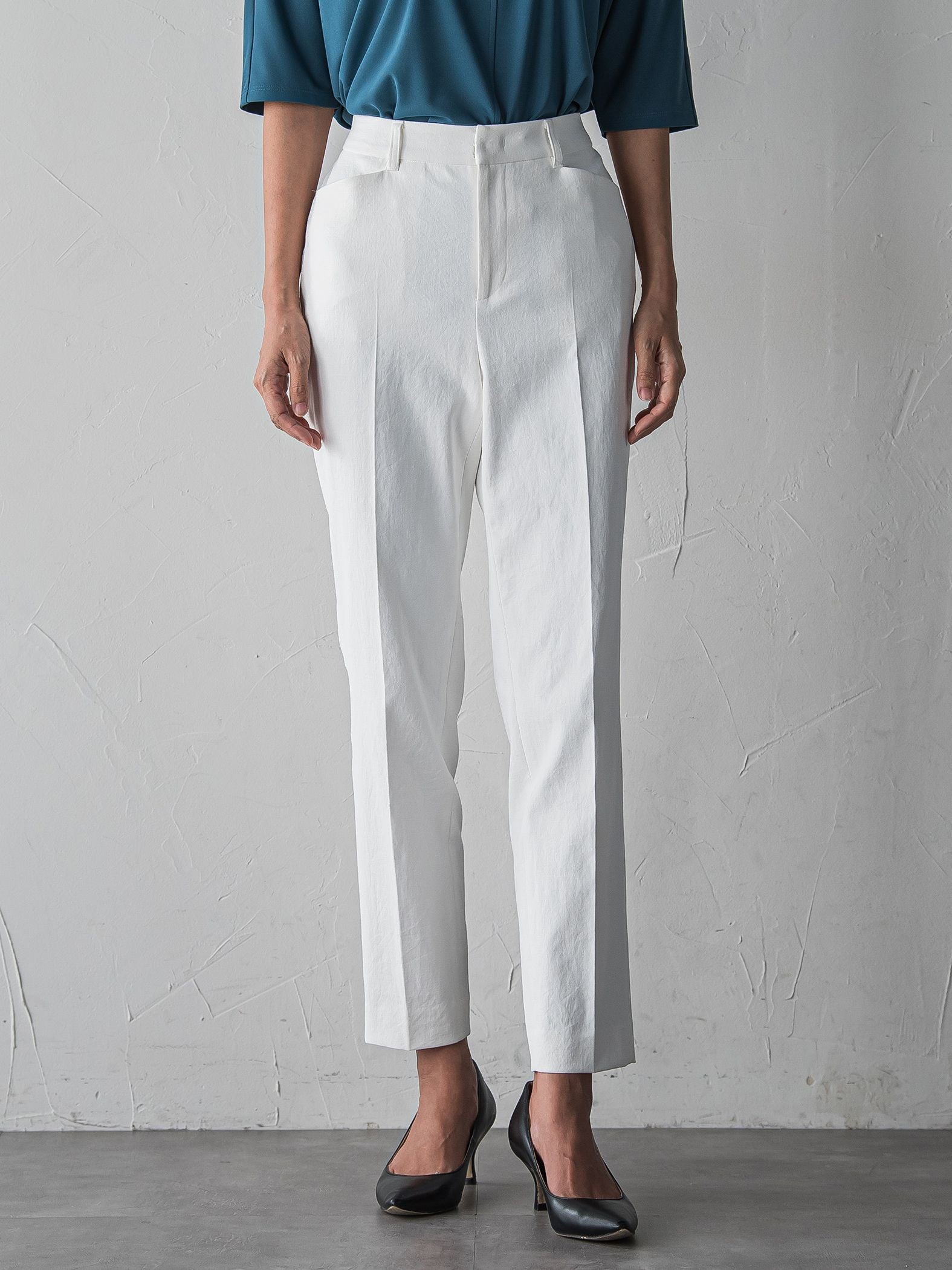 シェルタリングテーパードパンツ