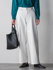 【大きいサイズ】”暖かさも洒落感も”裏起毛デニム