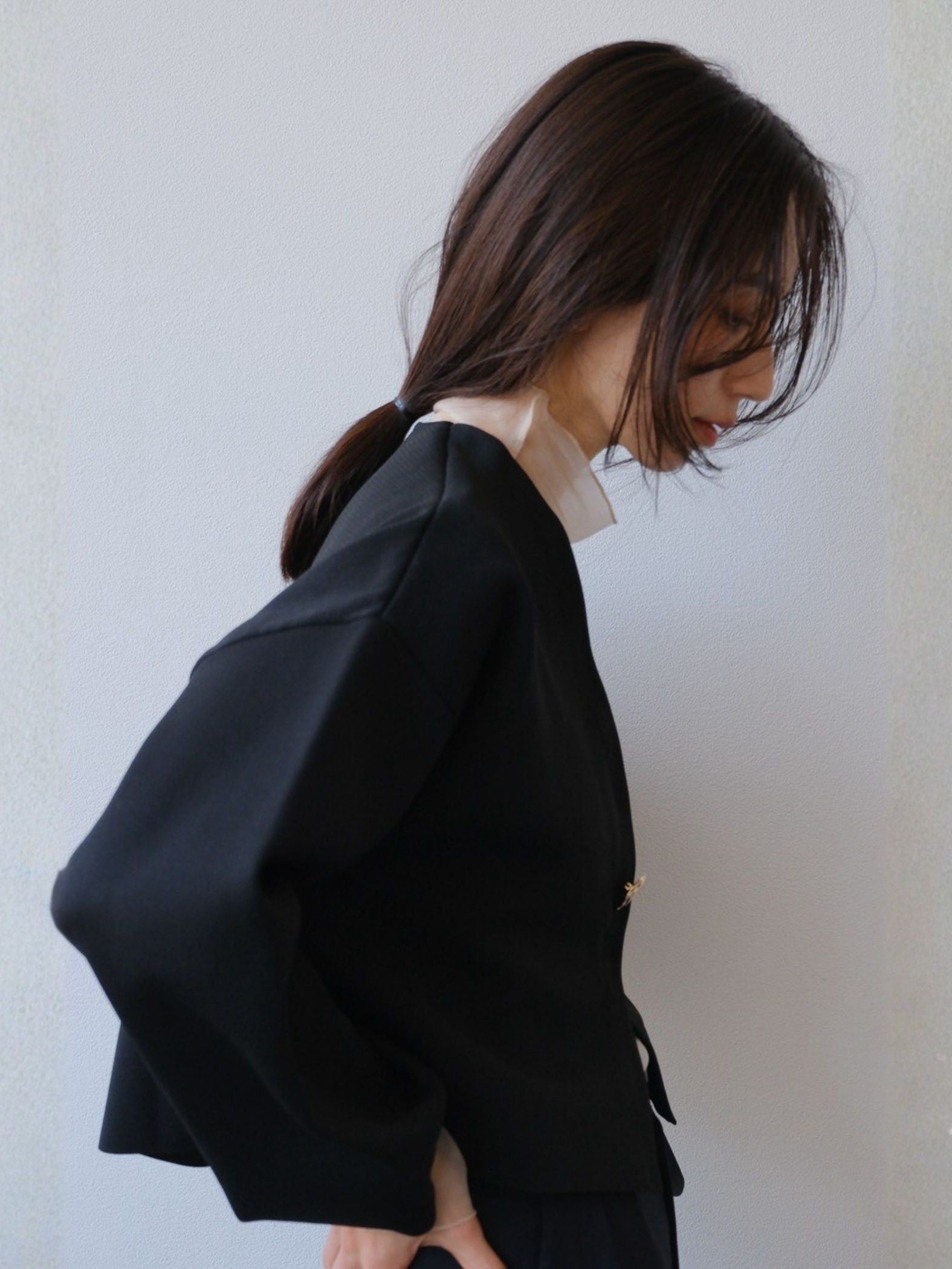 Ronde knit jacket≪手洗い可能≫