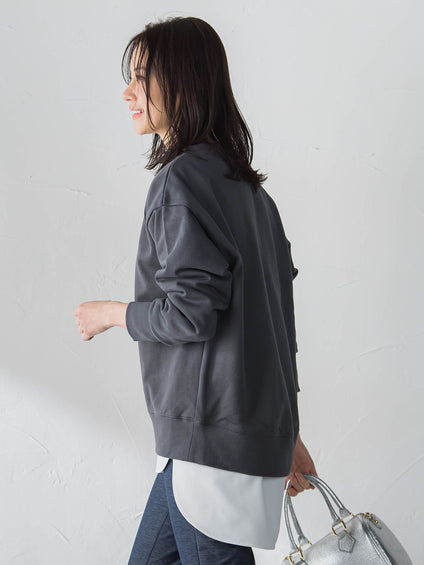 【WEB限定】バックプレートカットソー