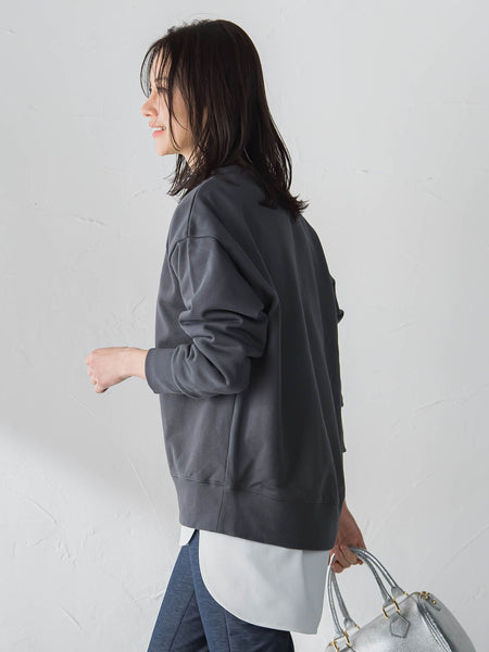 【WEB限定】バックプレートカットソー