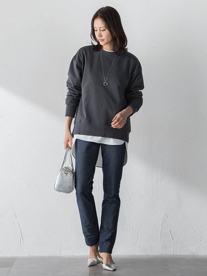 【WEB限定】バックプレートカットソー