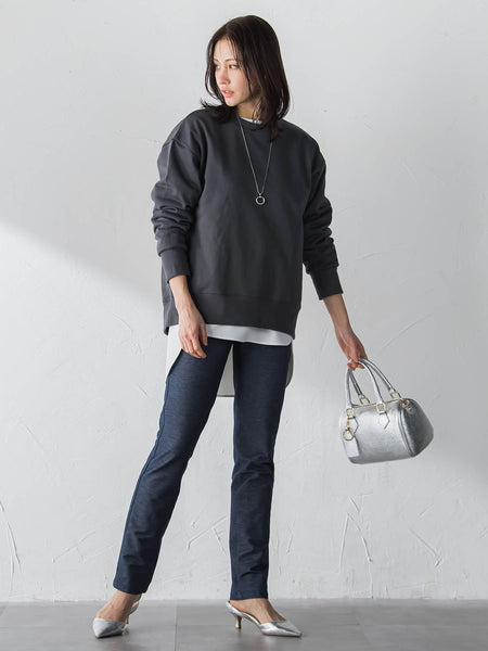 【WEB限定】バックプレートカットソー