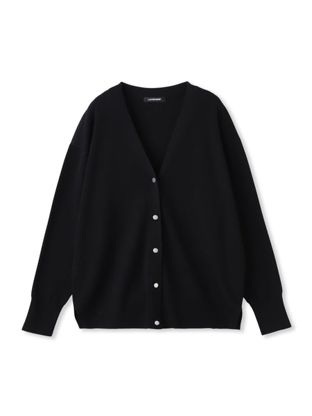 【Brisbane】 Vネックカーディガン≪洗える≫